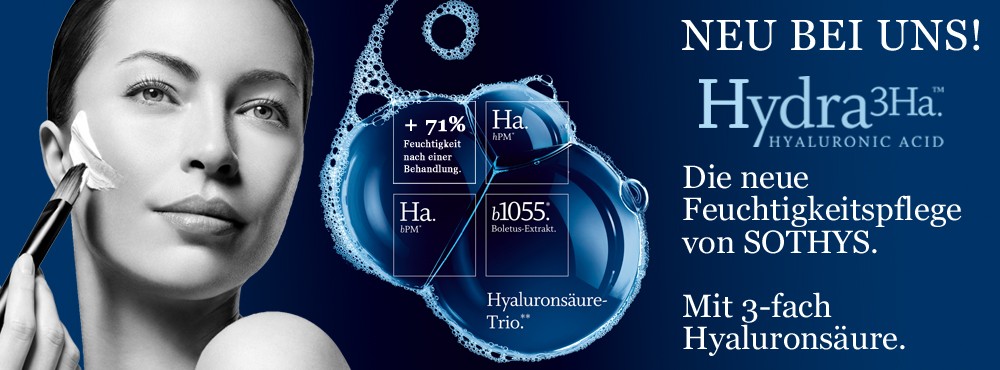 SOTHYS Hydra3Ha – Neu bei uns: Feuchtigkeitspflege